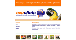 Desktop Screenshot of exoclinic.com.pt